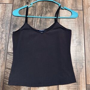 Women's Black Spaghetti Strap Top